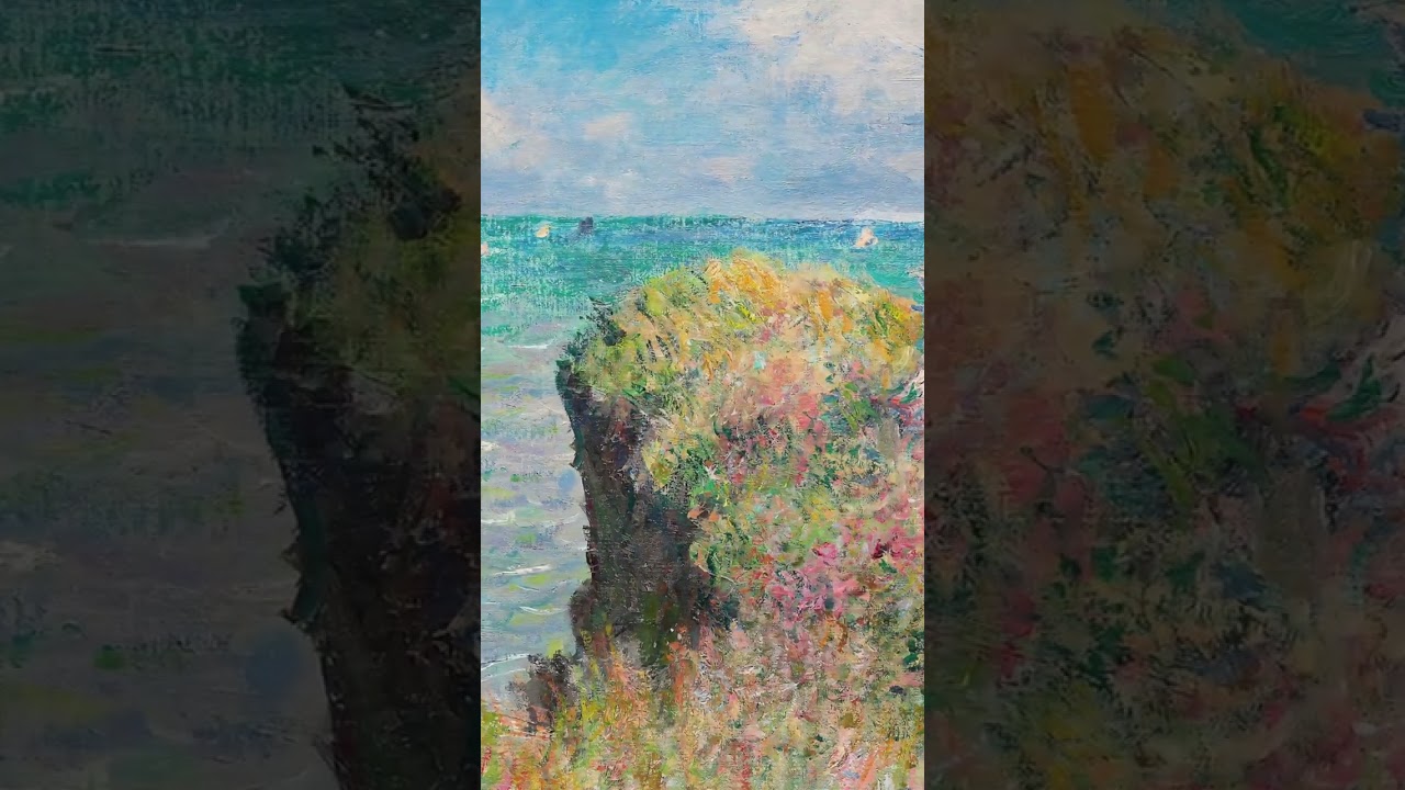 Claude Monet - Cliffs - Part III