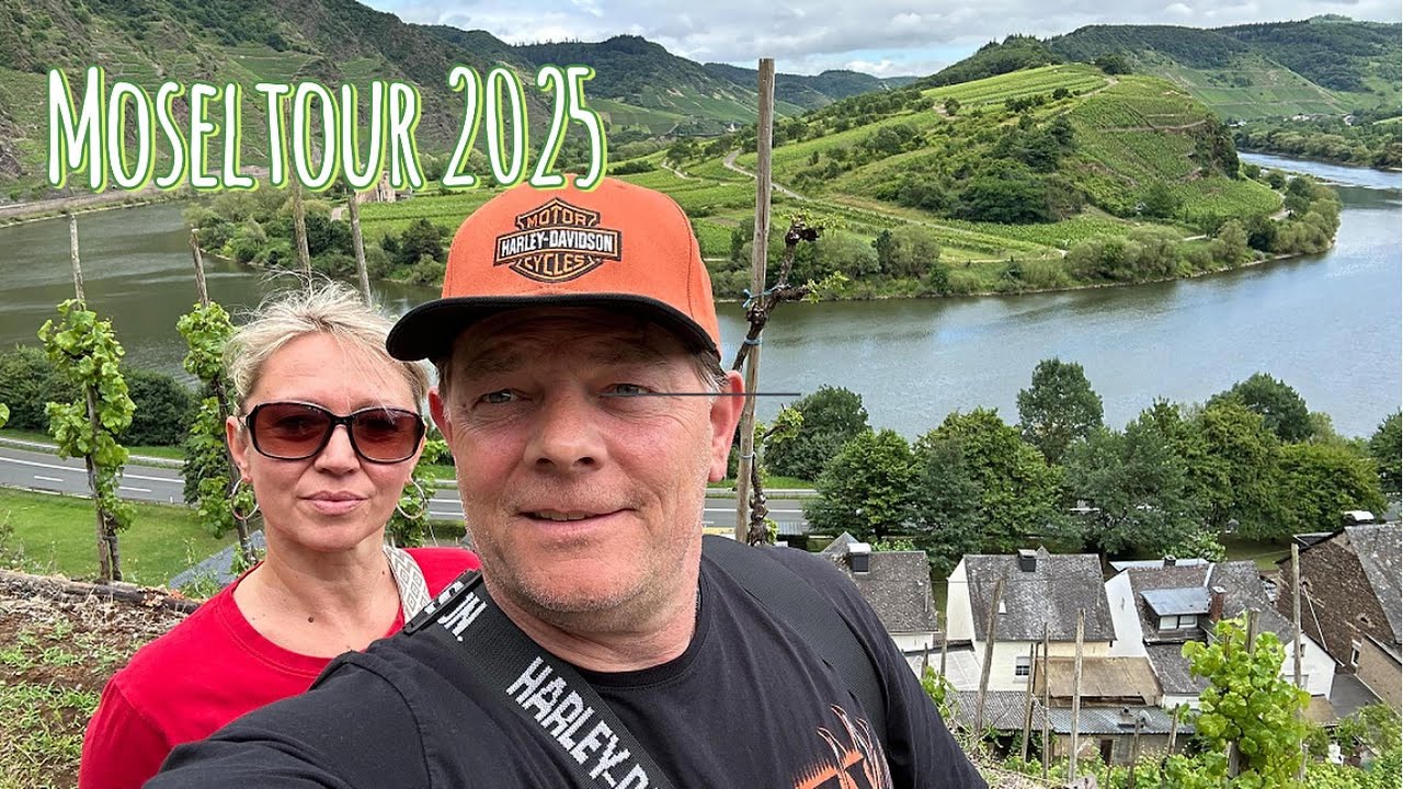 Mit der Harley an die Mosel