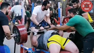 Danial Failed 345 kg Bench