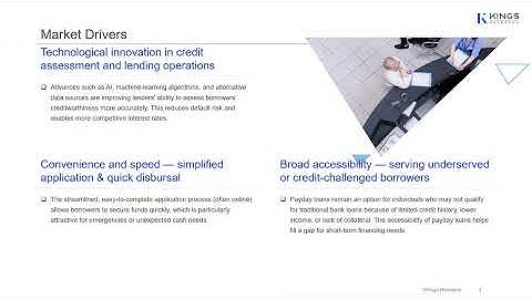 Payday Loans Market: Global Growth, Trends, Opportunities & Future Outlook | 2024–2031 Analysis