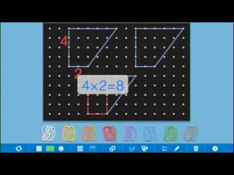 Capa de Geoboard: An App for Math