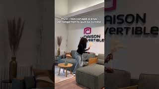 Ce canapé possède des accoudoirs presque magiques ! | La Maison Convertible