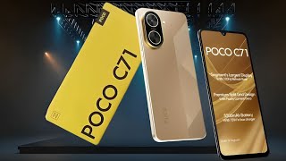 سعر ومواصفات بوكو سي 71 هاتف اقتصادي | Poco C71