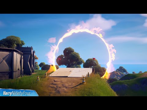 Drive Through Flaming Rings All Locations – Fortnite