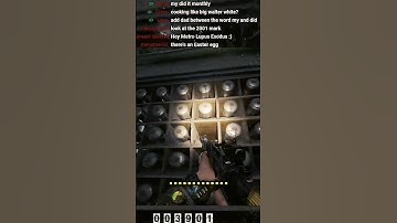 This 2001 Easter egg in Metro is Crazy #metroexodus #metro2033redux #gaming #live #easteregg #2001