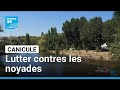 Canicule en France : des drones utilisés pour surveiller la baignade • FRANCE 24