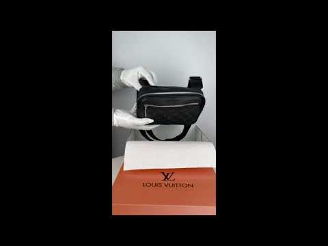 Чоловіча шкіряна сумка через плече Луї Вітон стильна Louis Vuitton, гарні чоловічі сумки зручні, видео 1
