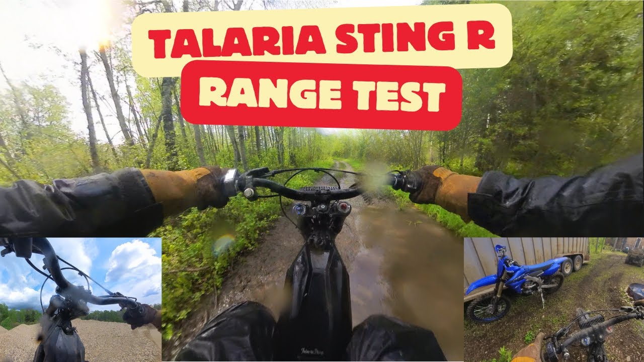 Talaria Sting R - Range Test in the forest/offroad