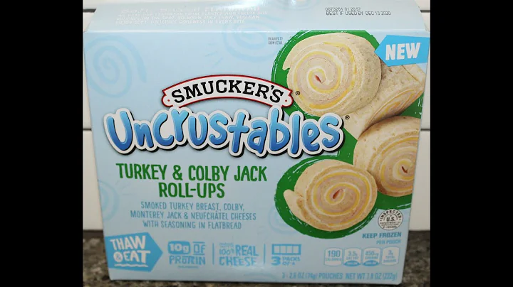 Đánh giá Uncrustables: Hương thịt gà & Colby Jack roll-ups