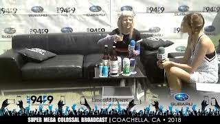 20180415 - AURORA - Interview for ALT949 at Coachella Festival, Indio, CA