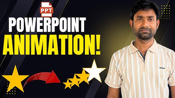 Blinking Stars Animation in PowerPoint | Amazing PPT Animation Effect (हिंदी में)