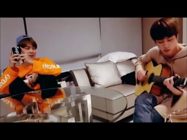 BTS (Jin and Jimin) - Butterfly Acoustic Version 10 MINUTE VERSION/ 10 MINUTOS/ 10 분 class=