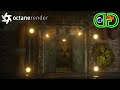Octane Render Cinema 4D - Сцена из игры !