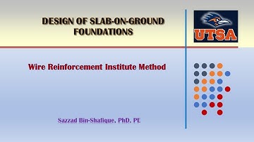 Slab-on-grade Foundation Design in Expansive Soil: The WRI Method