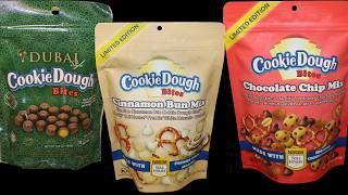 Cookie Dough Bites: Dubai Style, Cinnamon Bun Mix & Chocolate Chip Mix with Nestle Toll House
