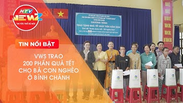 TRAO 200 PHẦN QUÀ TẾT CHO BÀ CON NGHÈO Ở BÌNH CHÁNH