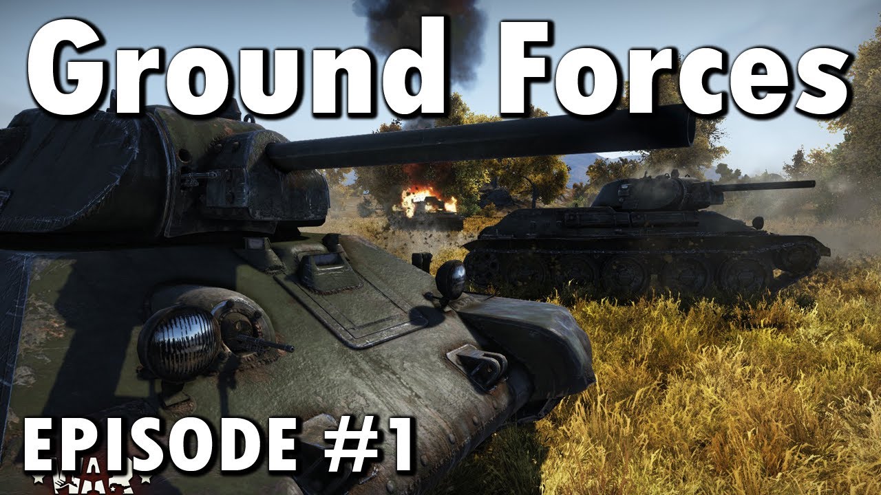 e-75 plane Ground Forces - Episode 01 - A Whole New World