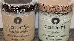 Talenti Dairy Free Sorbetto Cold Brewed Coffee & Less Sugar Mint Cookie Crunch Gelato Review