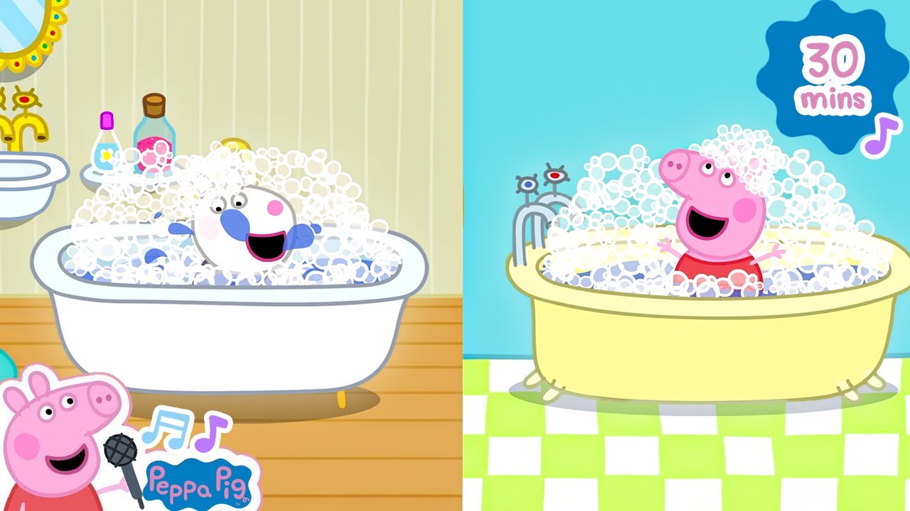 Animal Bath Time Song Kids Songs Nursery Rhymes Peppa Pig animal-bath-time-song-kids-songs-nursery-rhymes-peppa-pig