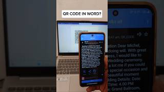 Create QR Codes in MS Word in 10 Seconds 🤯(No Website Needed!) #word #office #msword #windows