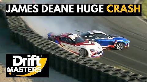 James Deane Huge CRASH at Driftmasters Spain