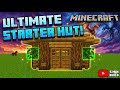 How to Build a Simple Starter House (Tutorial 1.21) In Minecraft