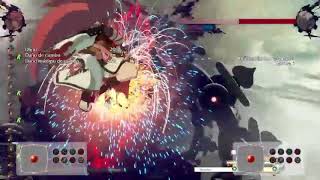 GG Strive Baiken Side Switch Combo 50% and 100% Meter