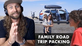 Our Family Road Trip Packing Setup