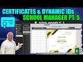 How To Generate ID Card Fields In 1 Click &amp; Preview Word Documents In Excel [School Manager Pt. 5]