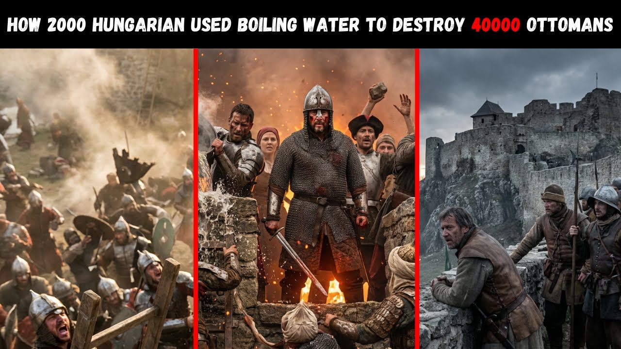 How 2,000 Hungarian Farmers Used Boiling Water to DESTROY 40,000 Ottomans | Siege of Eger