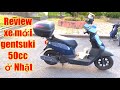 Review con xe máy gentsuki 50cc của Sang râu jp ở Nhật & cách tự thay nhớt ở nhà không cần đi quán!