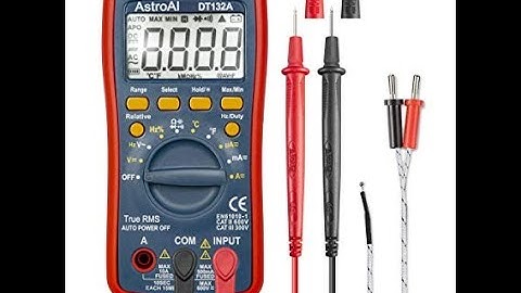 AstroAI DT132A CHEAP-O Multimeter Review & Teardown!