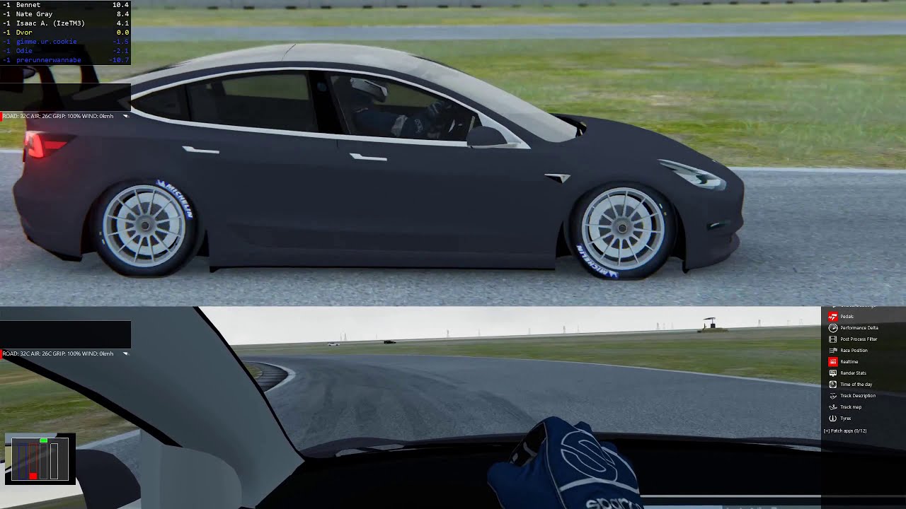 Tesla roadster assetto corsa