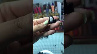how to make a anime polymer clay ring #shorts #tutorial