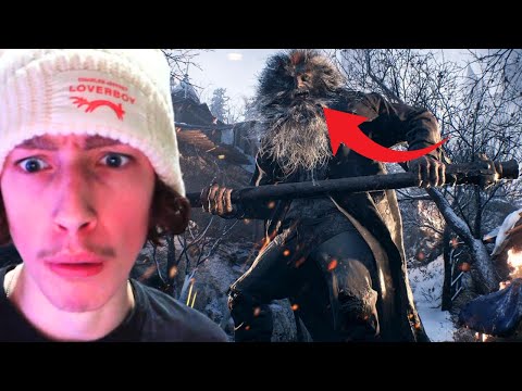 White boy VS Resident evil 8 Village😭