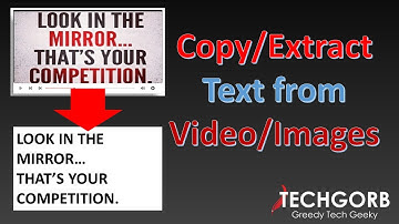 How to copy Text from Video | Copy Text from Image or YouTube Videos | Extract Text from Video
