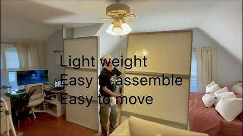 Freestanding modular room divider system for residential and commercial space