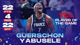 Guerschon YABUSELE 🇫🇷 | 22 PTS | 4 REB | 22 EFF