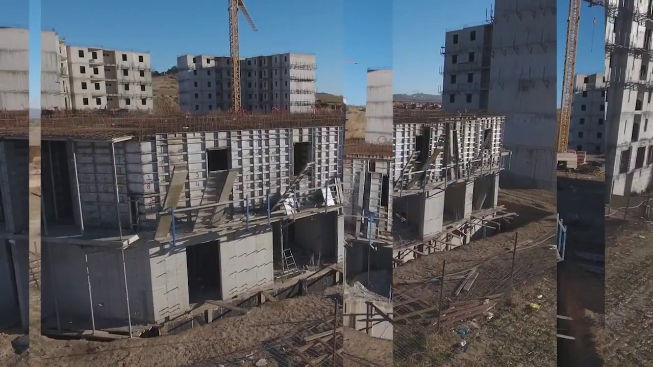 Utilisation du coffrage en aluminium de Kumkang en Algérie