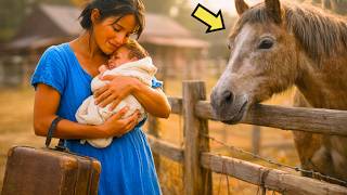 VERLATEN OP DE BEVALLING GING ZE WONEN OP EEN BOERDERIJ MET OUD PAARD EN HET LOT VERRASTE