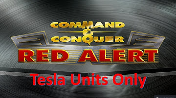 Command and Conquer Red Alert Remastered  FFA (Troll Game: Tesla Units Only)