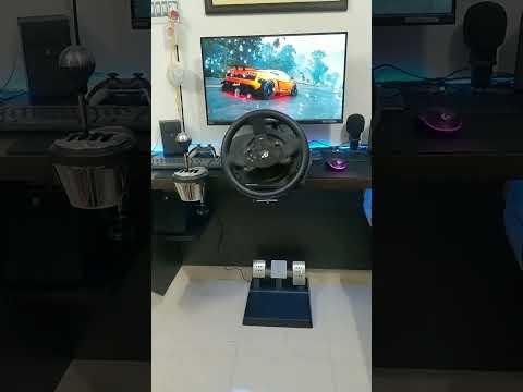 Thrustmaster T300 RS GT + TH8A shifter.... Calibration #thrustmaster #t300rs #steeringwheel