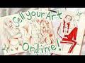 How to Sell Your Art Online with Sketchbooks! 💸