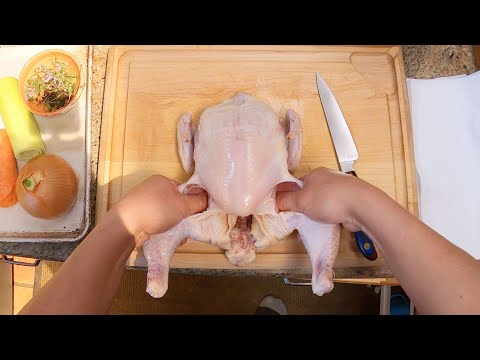 POV How to Break Down a Chicken