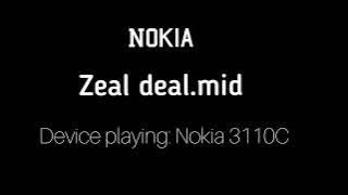 Nokia Polyphonic tone 'Zeal deal'