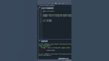 #Python How to Handle Quotes in Strings?