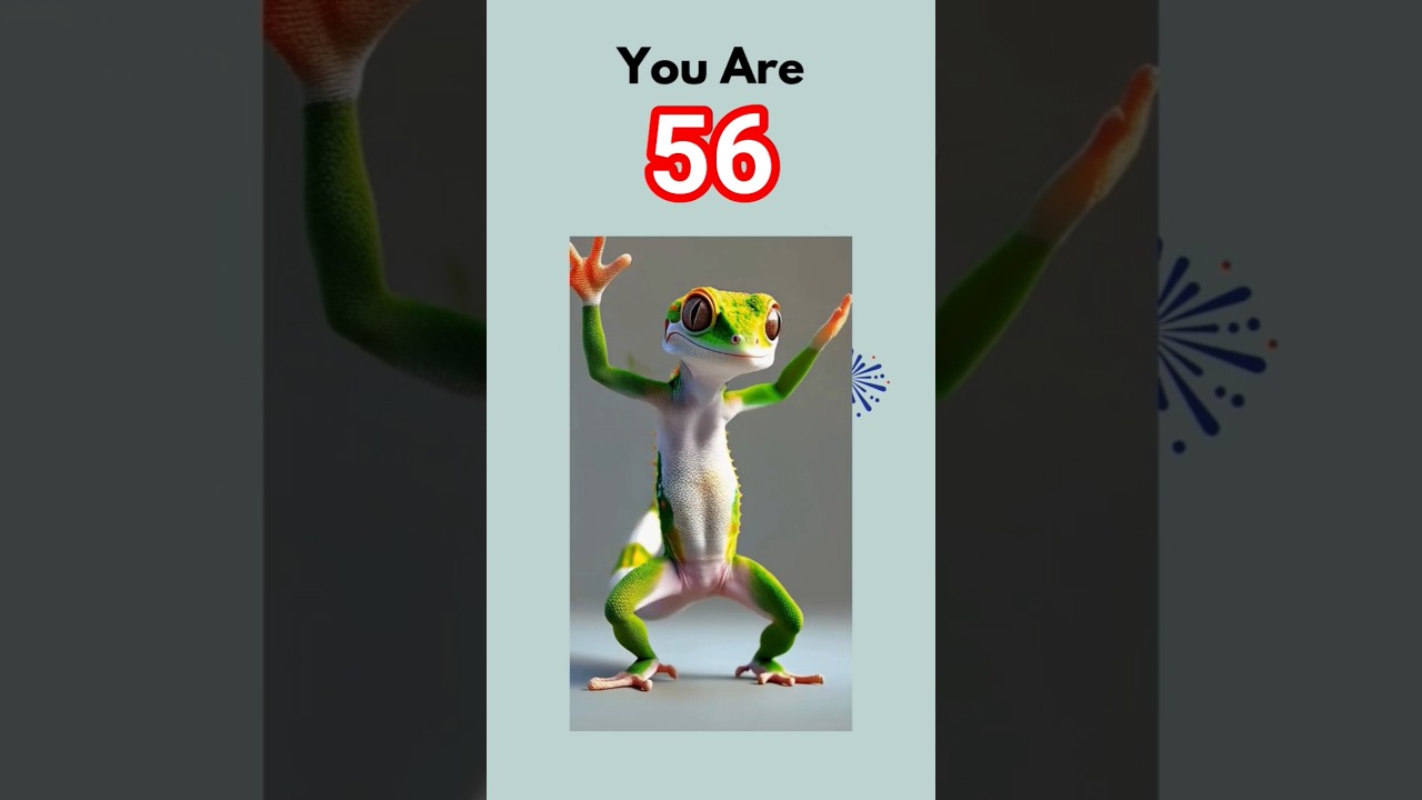 You are 56 Hooray!  Happy 56 Birthday Song.  Find Your Age and Share a Birthday Song 🎵