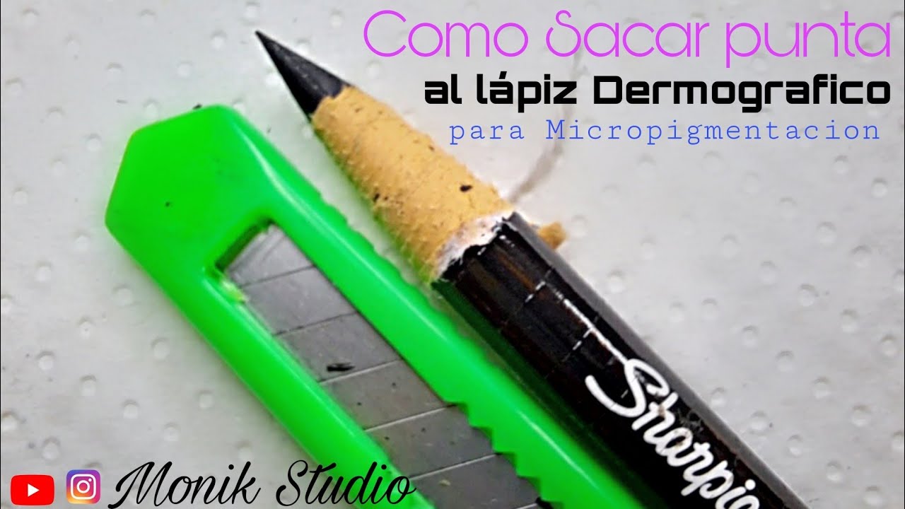 Como sacar punta, al lápiz demográfico - YouTube