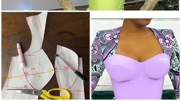 HOW TO DRAFT A CORSET PATTERN | Corset Making Made Easy - Beginners Friendly