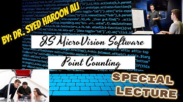 JS MICROVISION Software for Point Counting